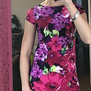 Love Kuza Floral bodycon dress